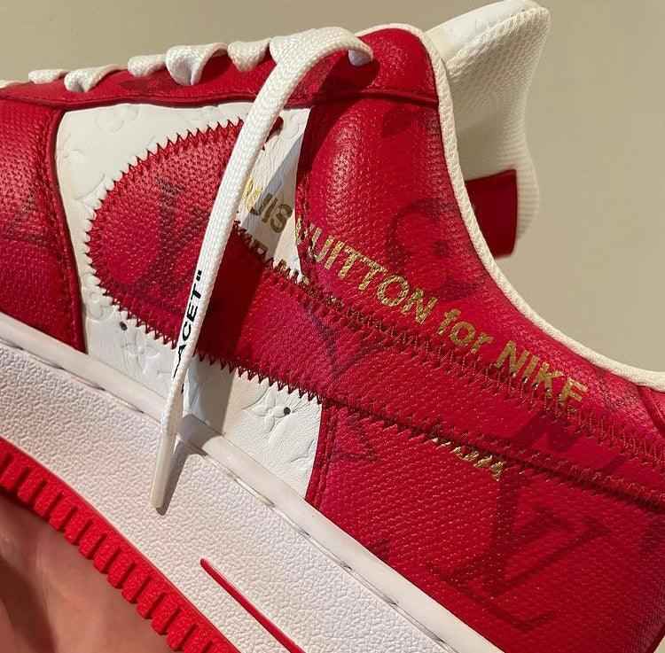 Custom LV x NK Air Force Monogram SneakerNational