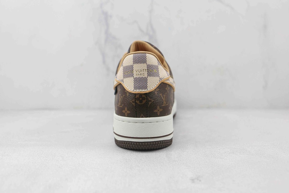 Custom LV x NK Air Force Monogram SneakerNational
