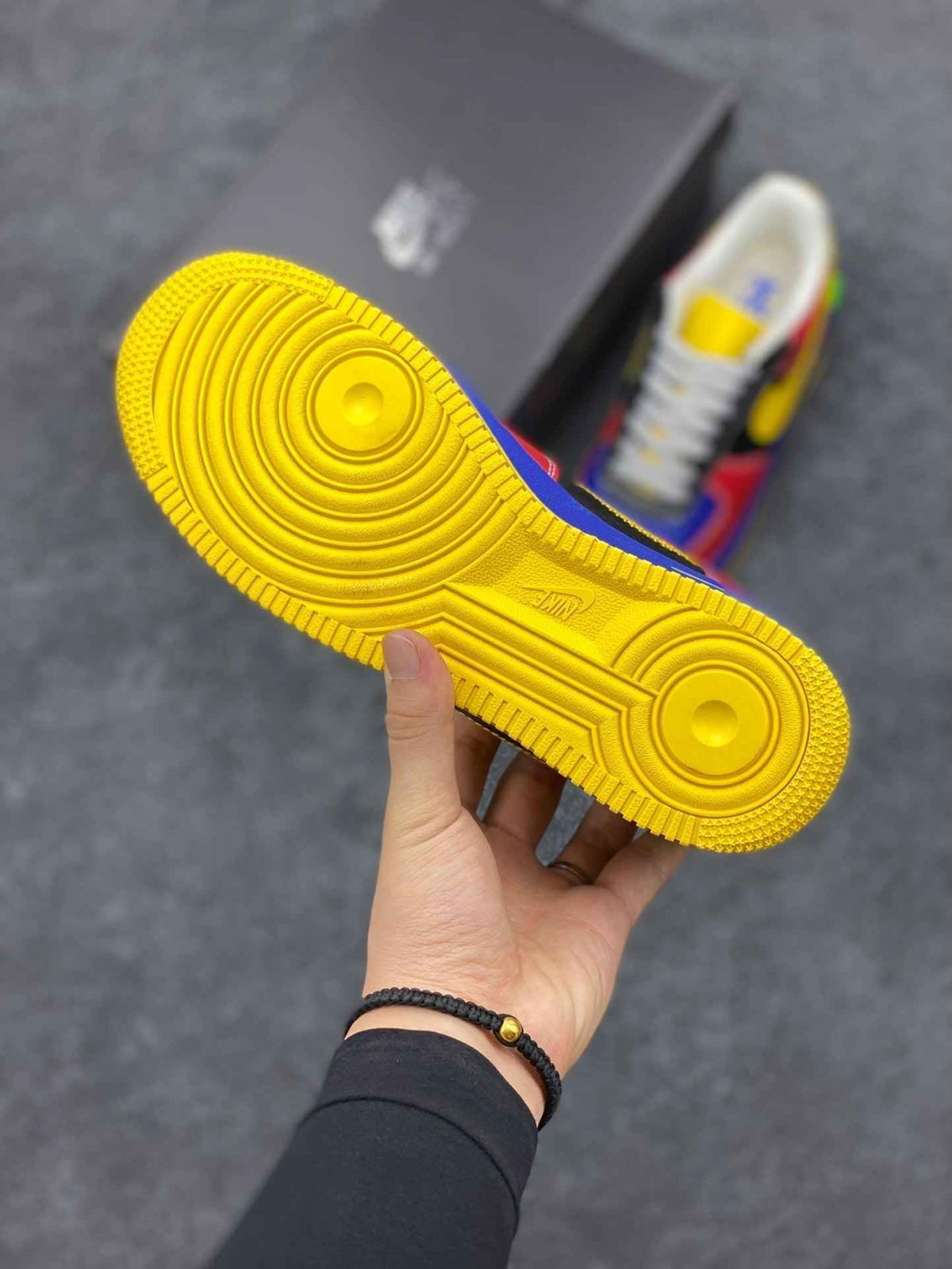 Custom LV x Off-wht x NK Air Force 1 1A9V9D SneakerNational