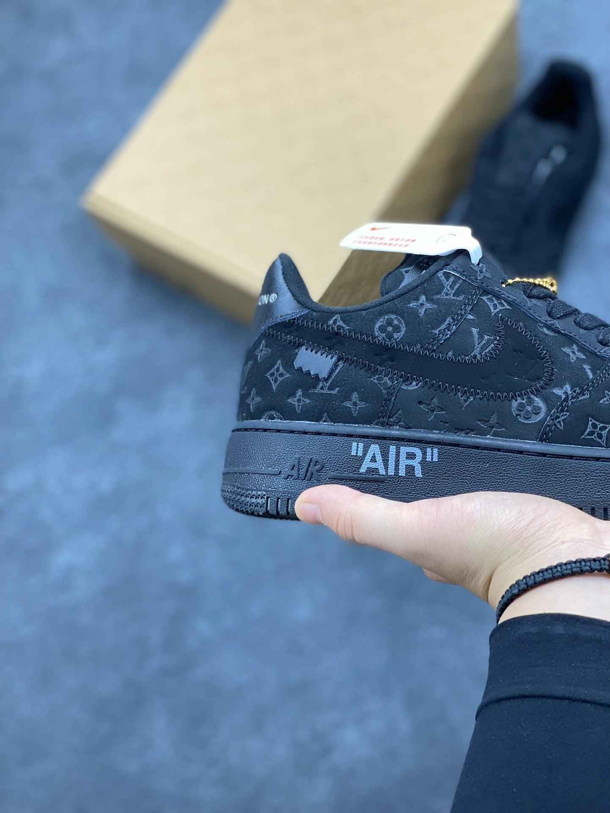 Custom Monogram x Air Force 1 Low 1A9VD7 - Luxuryurbanwear
