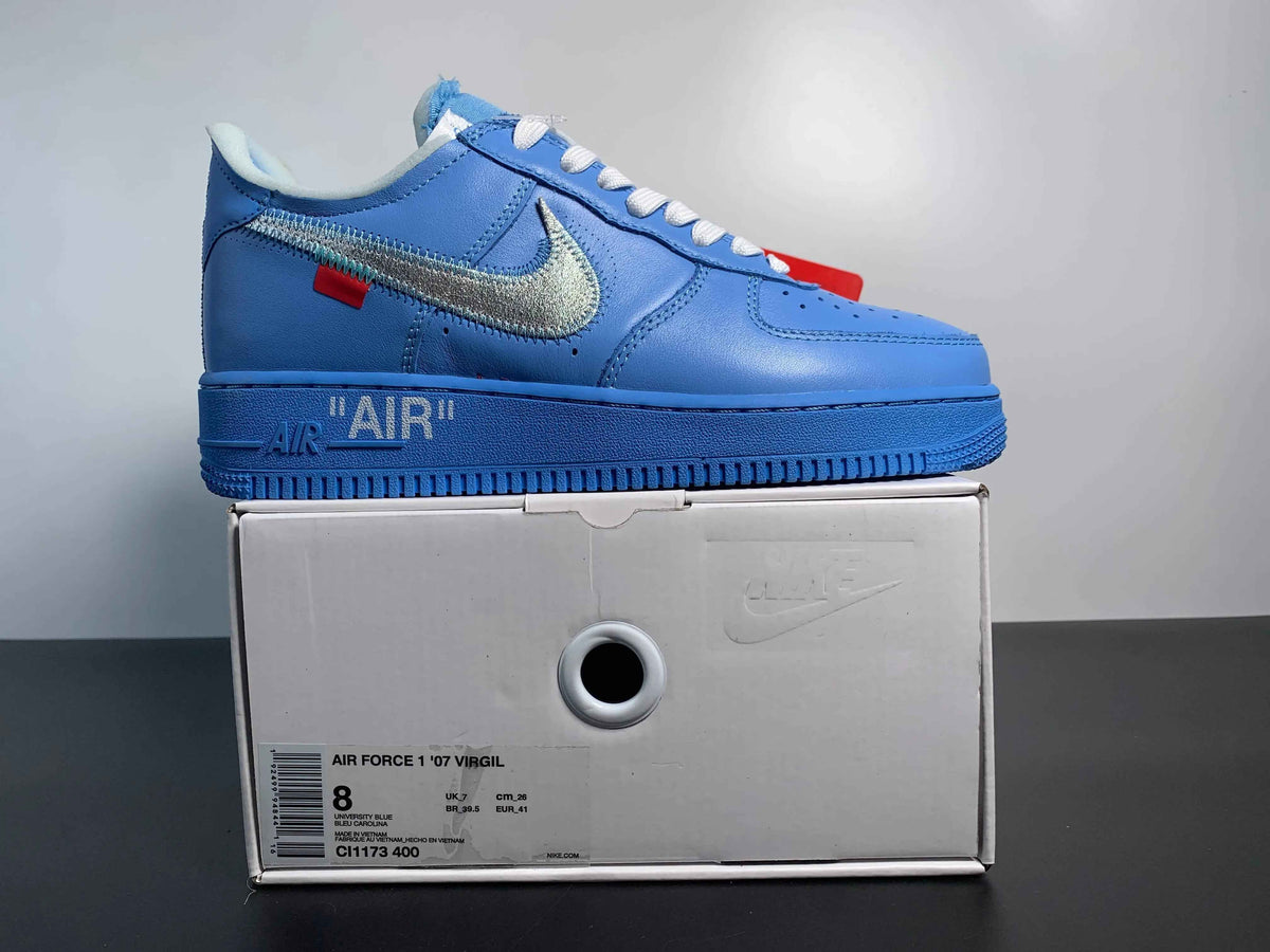 Custom OFF White X Air Force 1 ’07 Low MCA SneakerNational