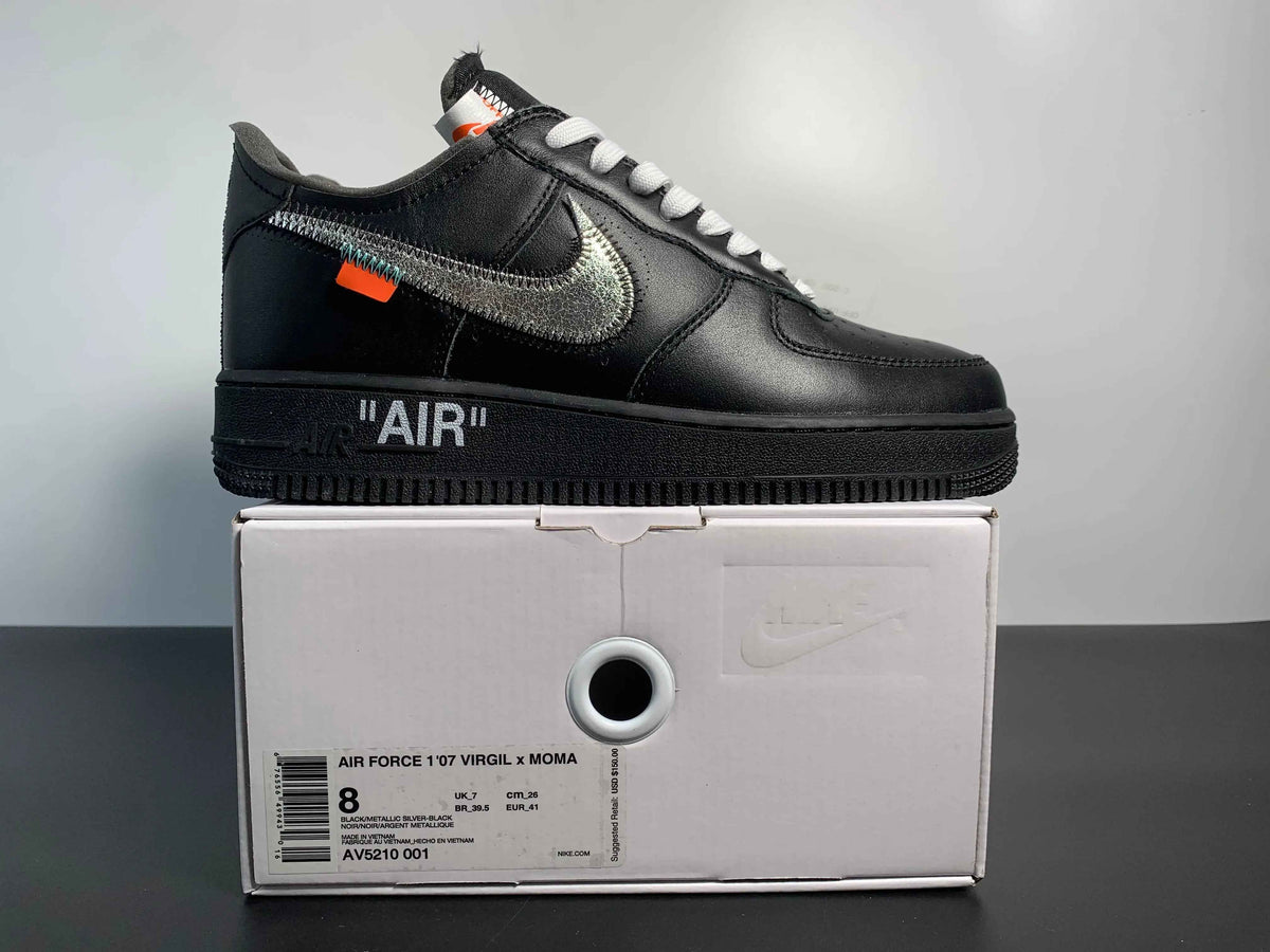 Custom OFF White X Air Force 1 ’07 Low MOMA SneakerNational