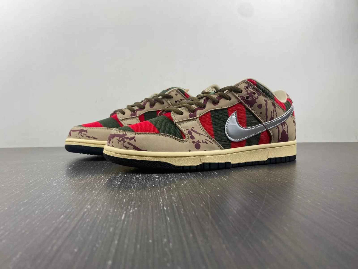 Custom SB Dunk Low “Freddy Krueger” SneakerNational