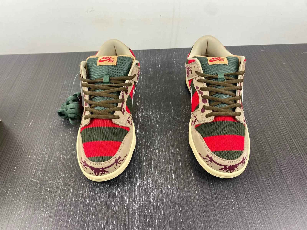 Custom SB Dunk Low “Freddy Krueger” SneakerNational
