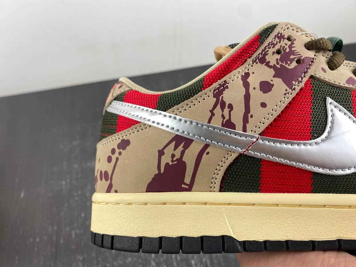 Custom SB Dunk Low “Freddy Krueger” SneakerNational