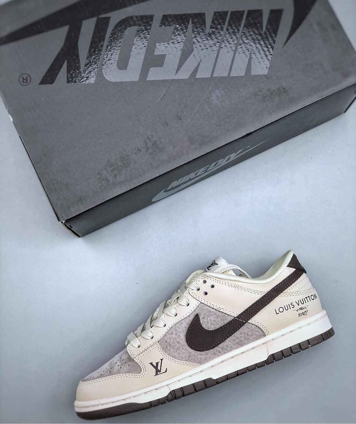 Custom SB Dunk Low x Monogram K24 - Luxuryurbanwear