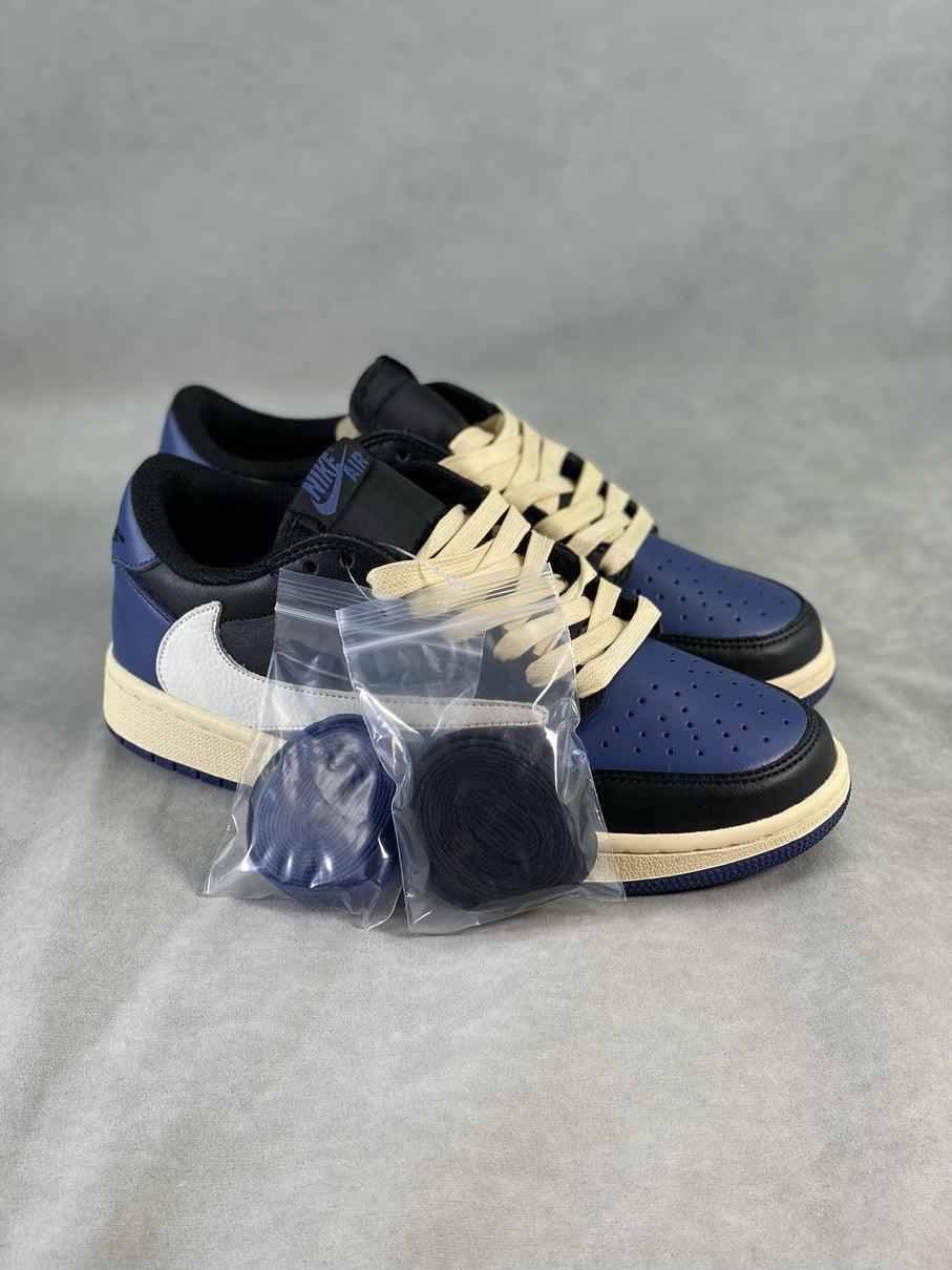Custom Travis Scott x Fragment x Air Jordan 1 Low DM7866-001