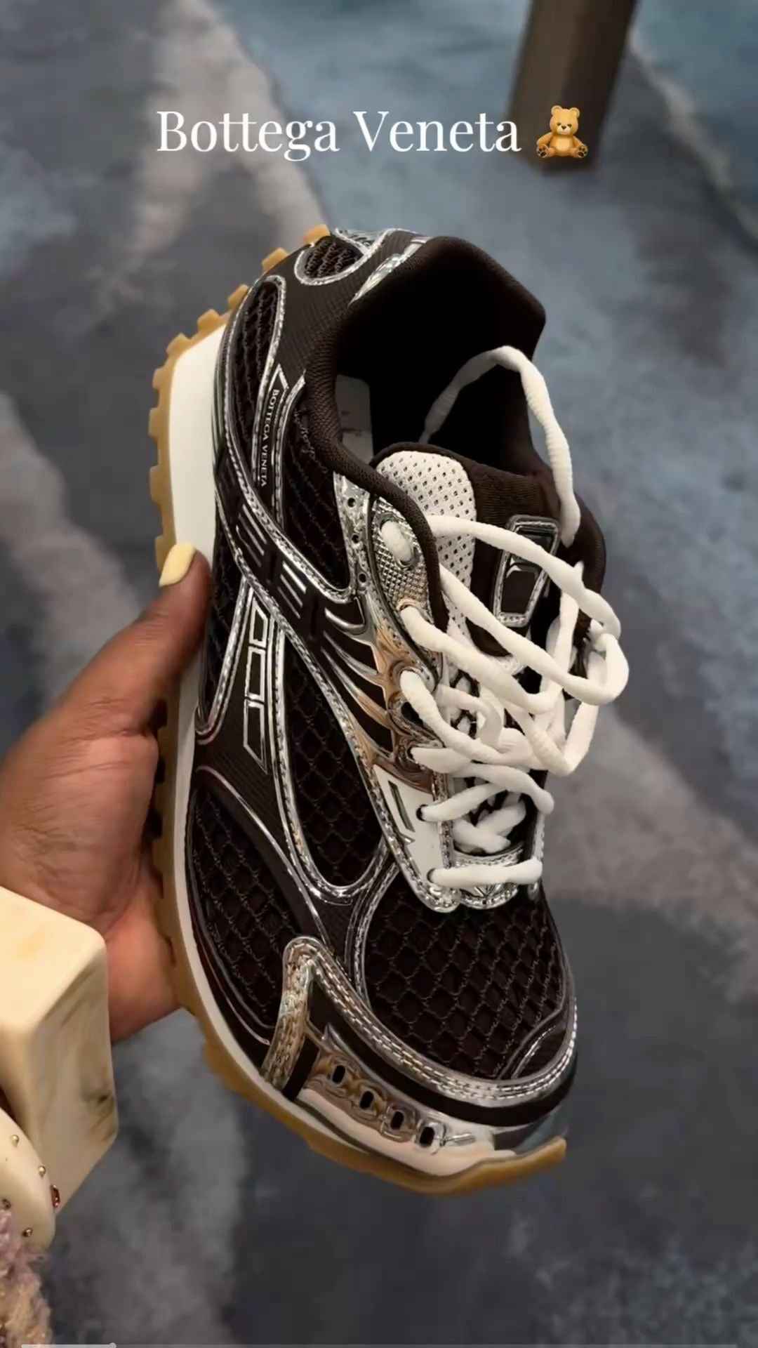 Venetian Orbit Sneaker - Limited Moca Noir Edition