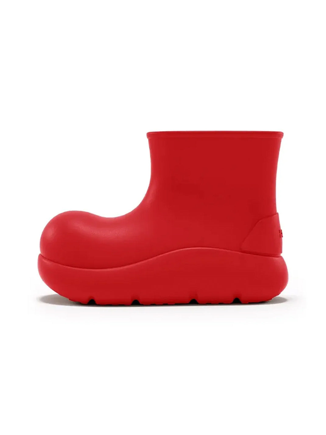 Red Chunky Short Rain Boots - Skipkicks