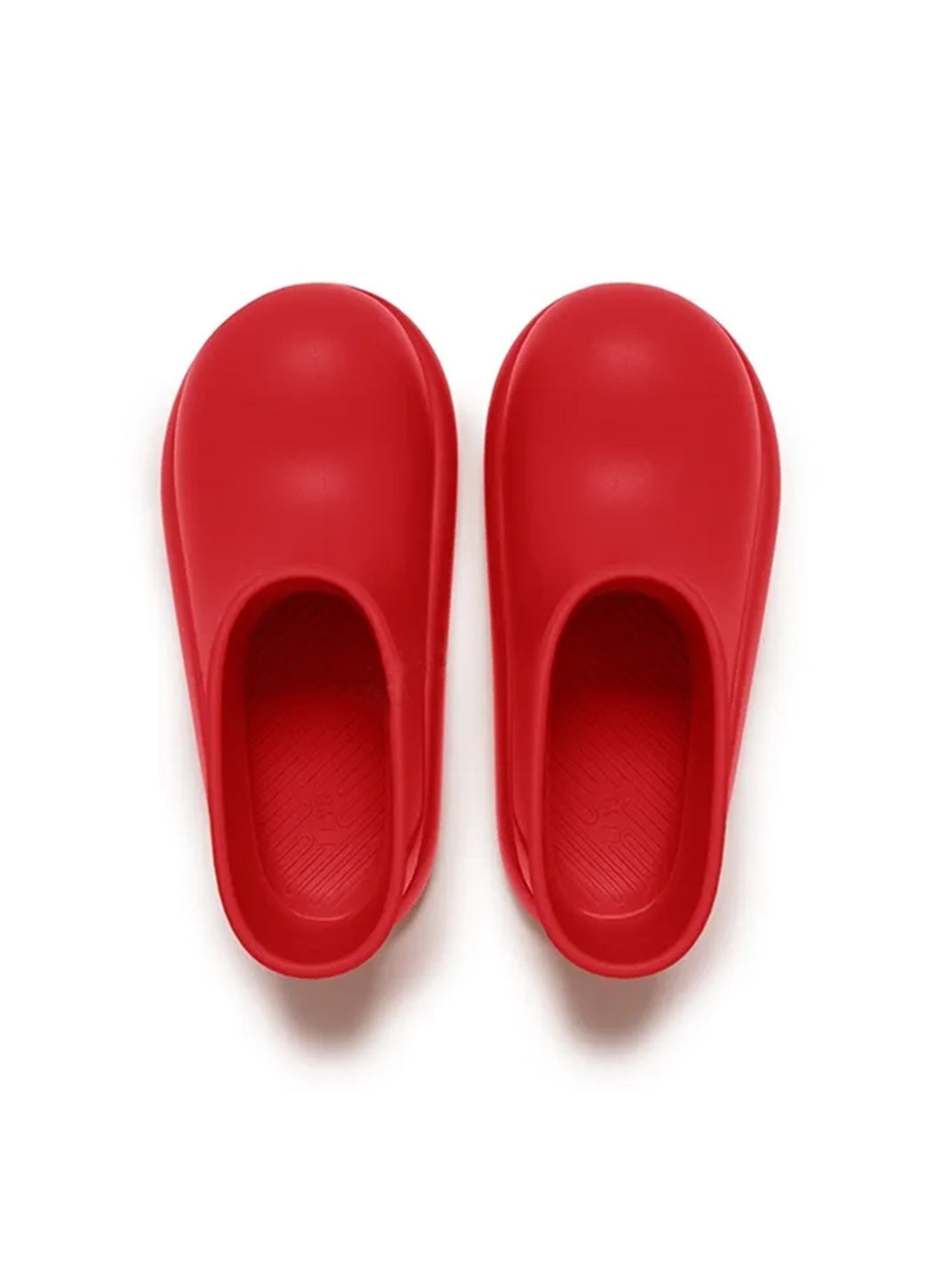 Red Chunky Short Rain Boots - Skipkicks