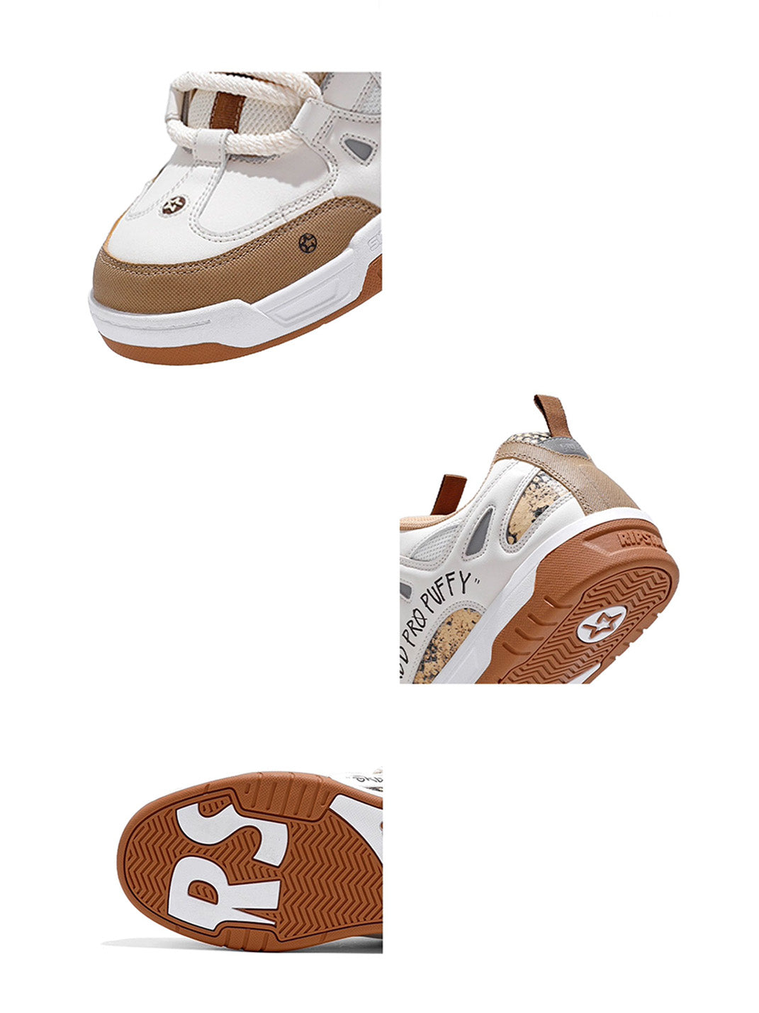 Retro High-Top Chunky Platform Sneakers - Skipkicks