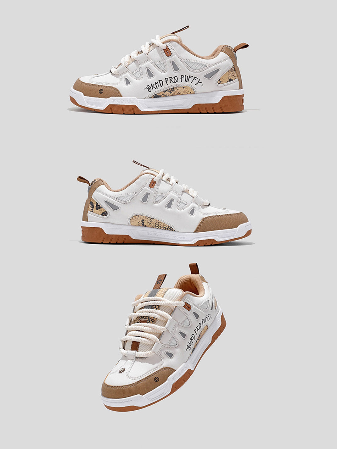 Retro High-Top Chunky Platform Sneakers - Skipkicks