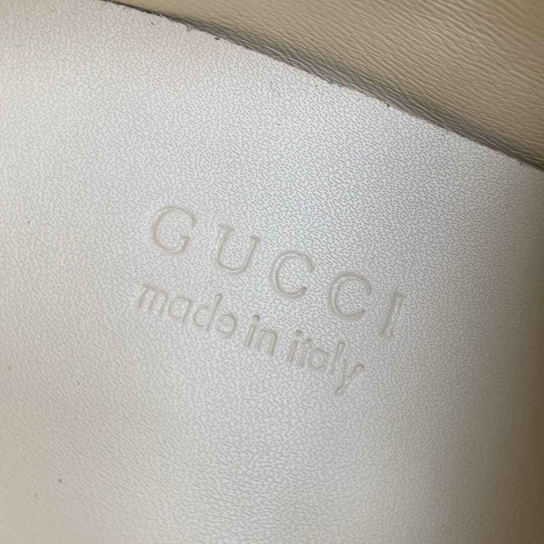 Gucci Rhyton Sneaker – Ivory Leather with Pink Interlocking G CUSTOM