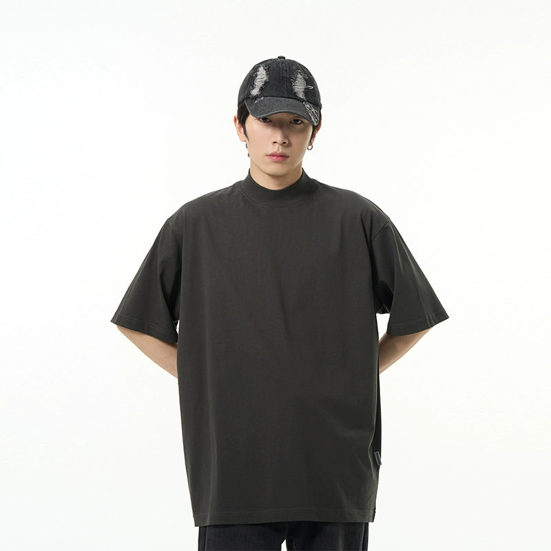 Elevated Essentials High Neck T-Shirt