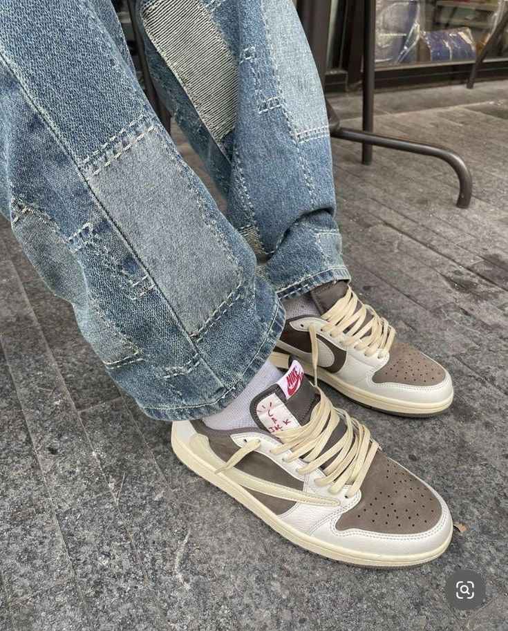Custom Fragment TS Air Jordan 1 Low Limited Edition Sneakers Exclusive Release