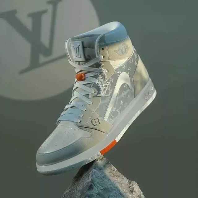 Custom Air Jordan 1 Monogram - Personalized Sneakers for Style and Comfort