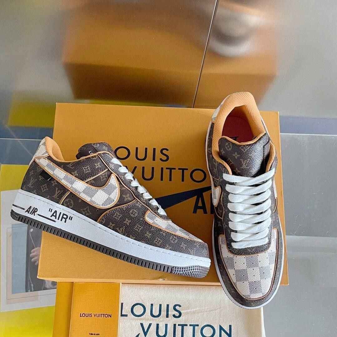 Custom Monogram Air Force 1 Low 07 SneakerNational