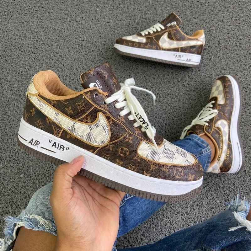 Custom Monogram Air Force 1 Low 07 SneakerNational