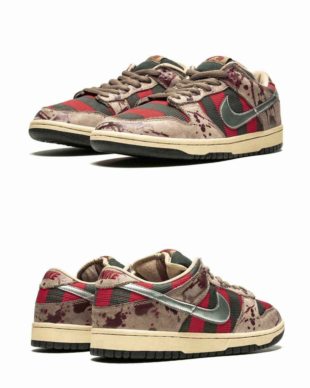 Custom SB Dunk Low “Freddy Krueger” SneakerNational