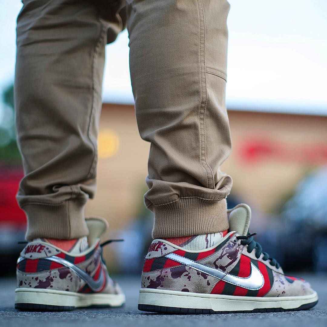 Custom SB Dunk Low “Freddy Krueger” SneakerNational