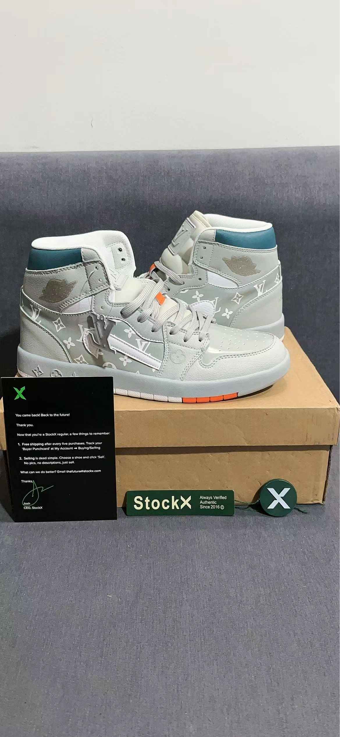 Custom Air Jordan 1 Monogram - Personalized Sneakers for Style and Comfort