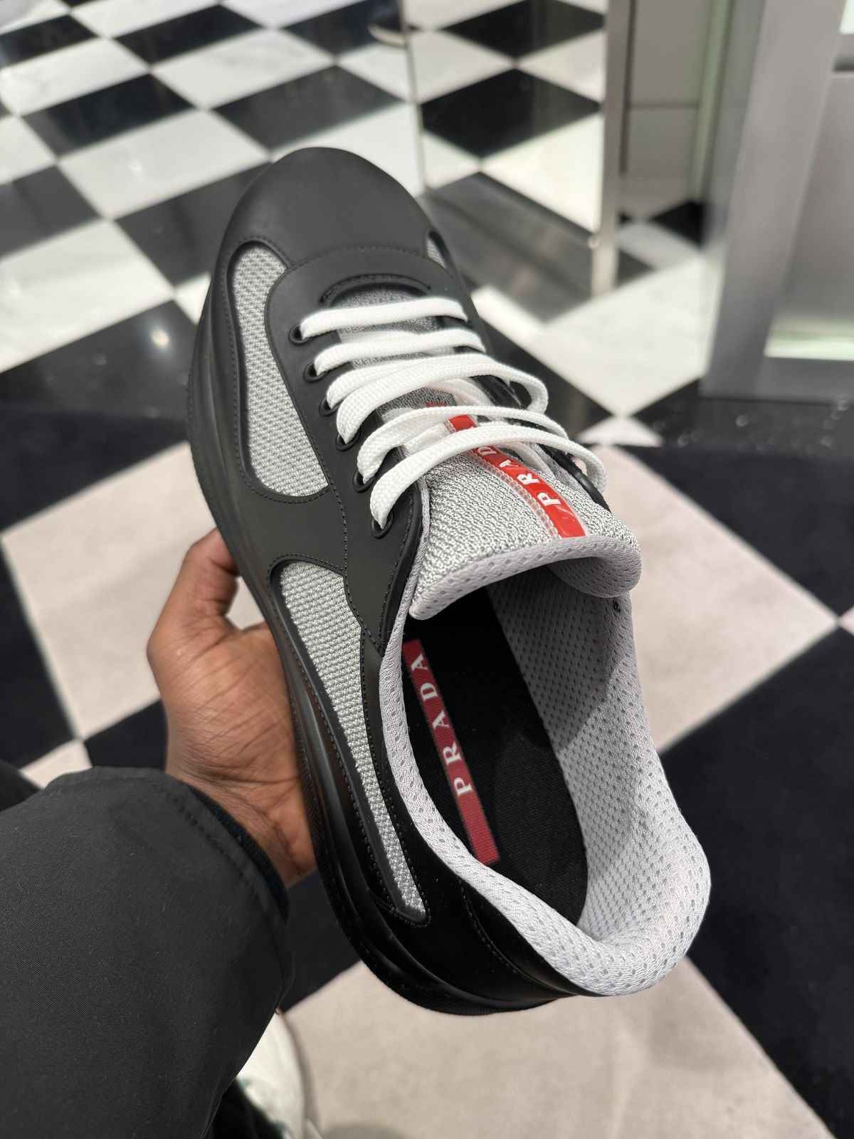 America's Cup Sneakers Rubber Black