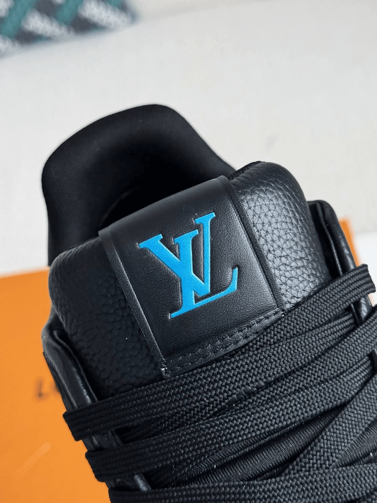 Louis Vuitton LV Trainer #54 Black Multicolor Monogram Sneaker CUSTOM