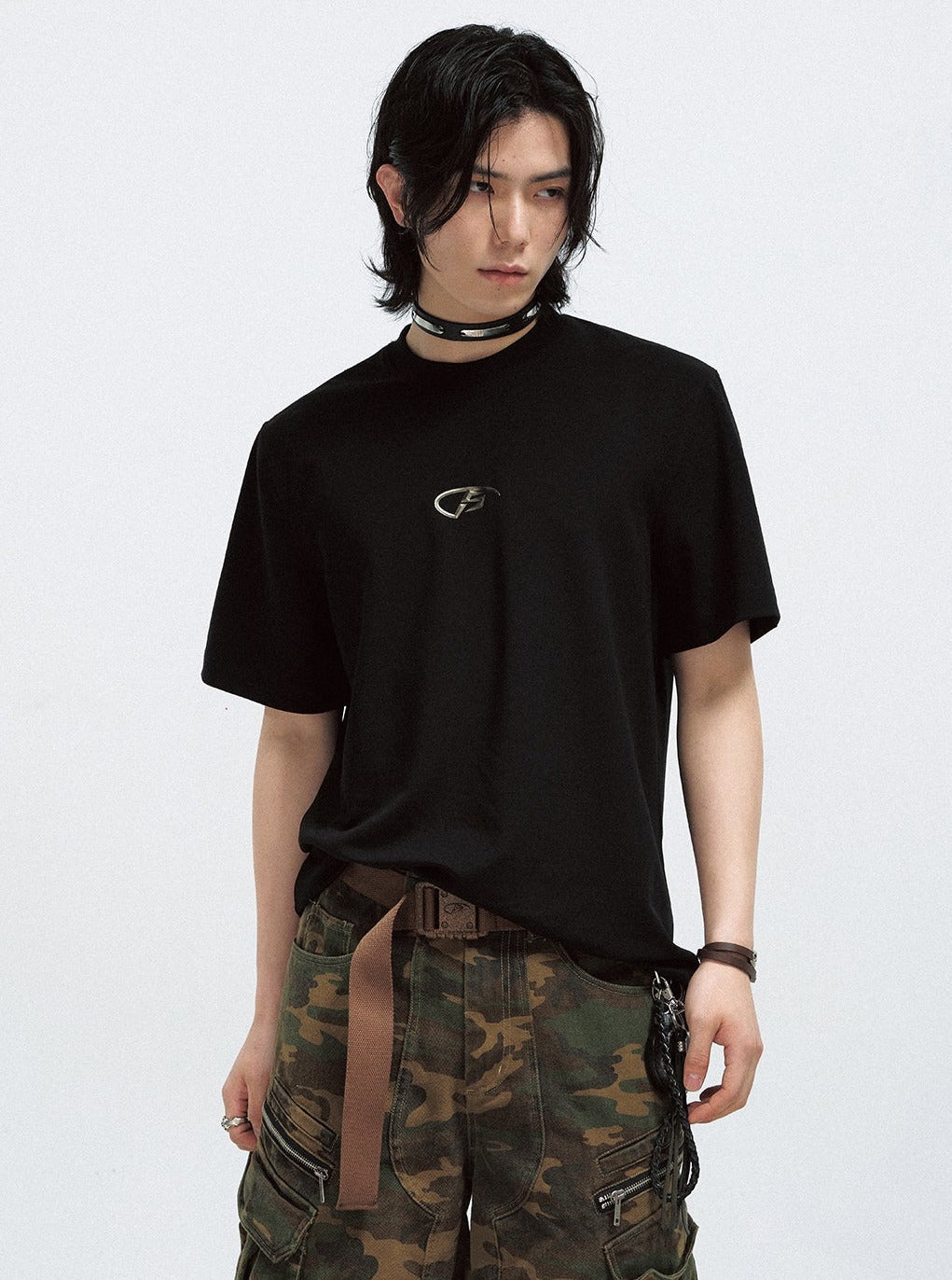 Men's Logo Skin-Friendly T-Shirt