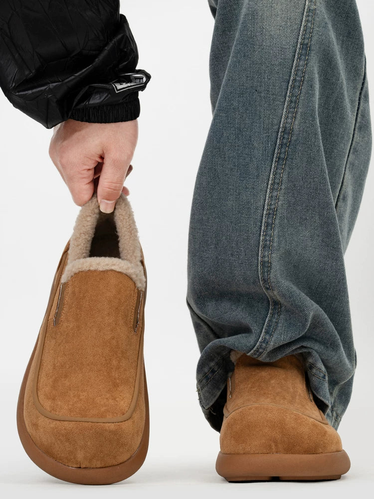 Cocoa Hearth Shearling Clogs