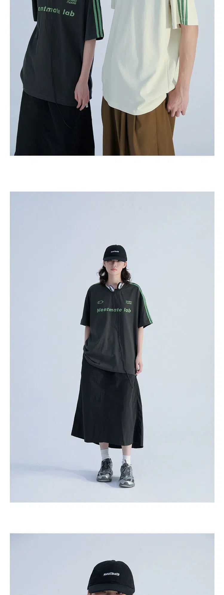 Casual T-Shirt With Contrast Detail