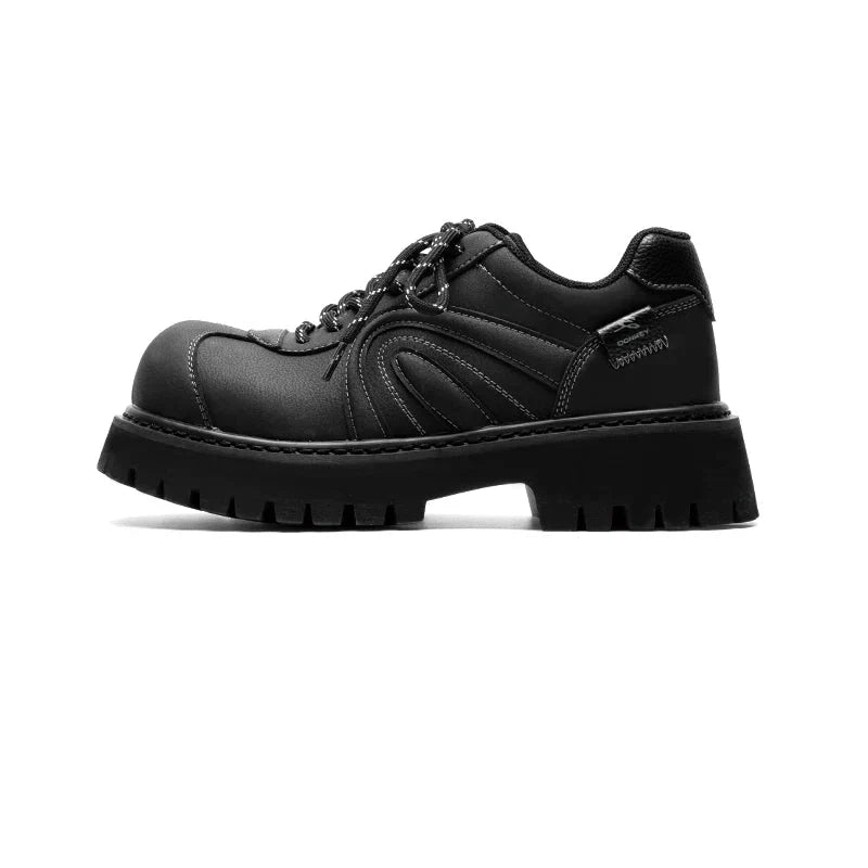 Ridge Chunky Suede Sneakers - Skipkicks