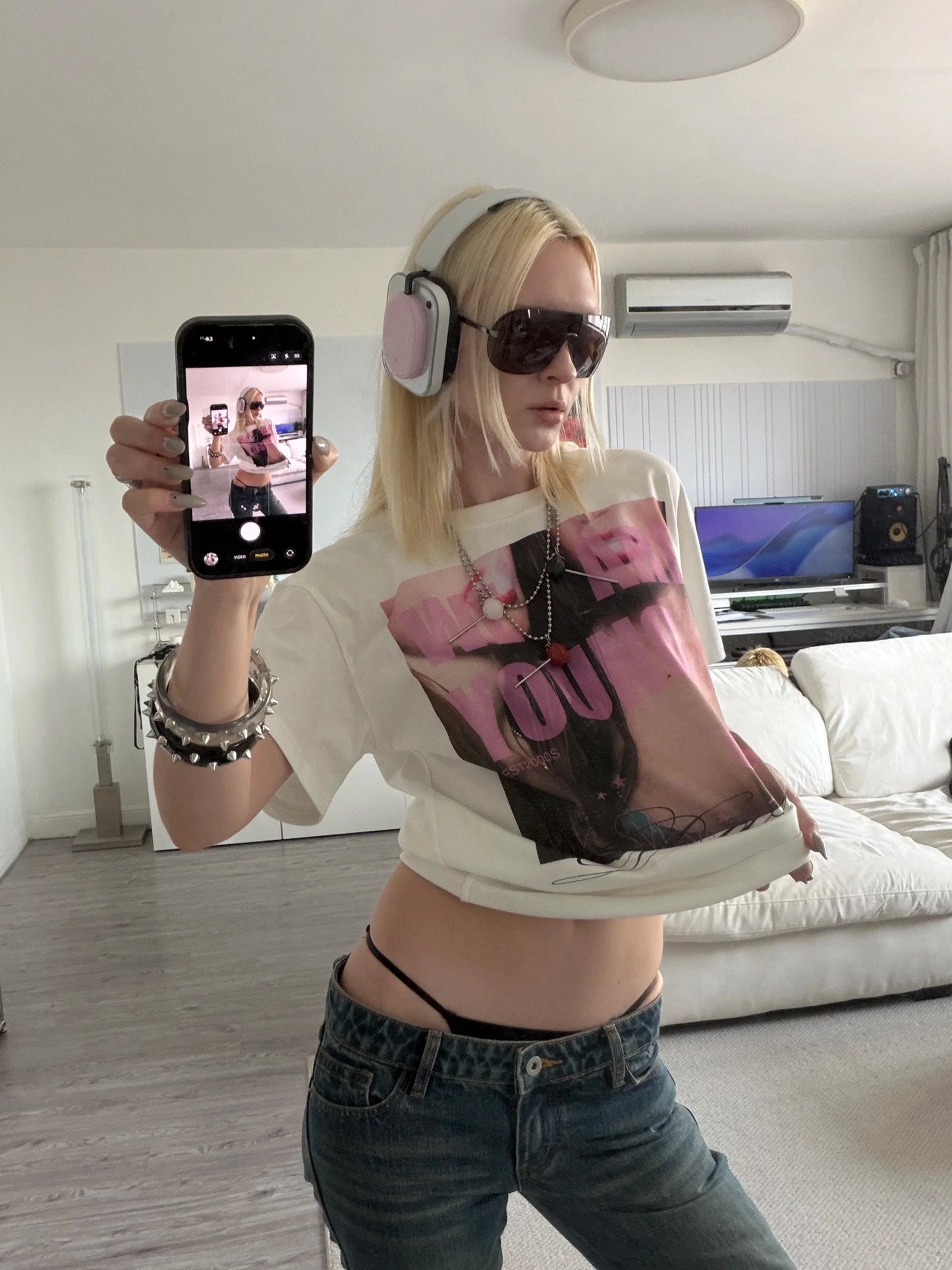 We Are Young Pink Graphic Tee