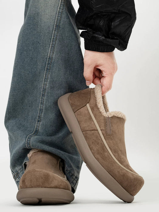 Cocoa Hearth Shearling Clogs