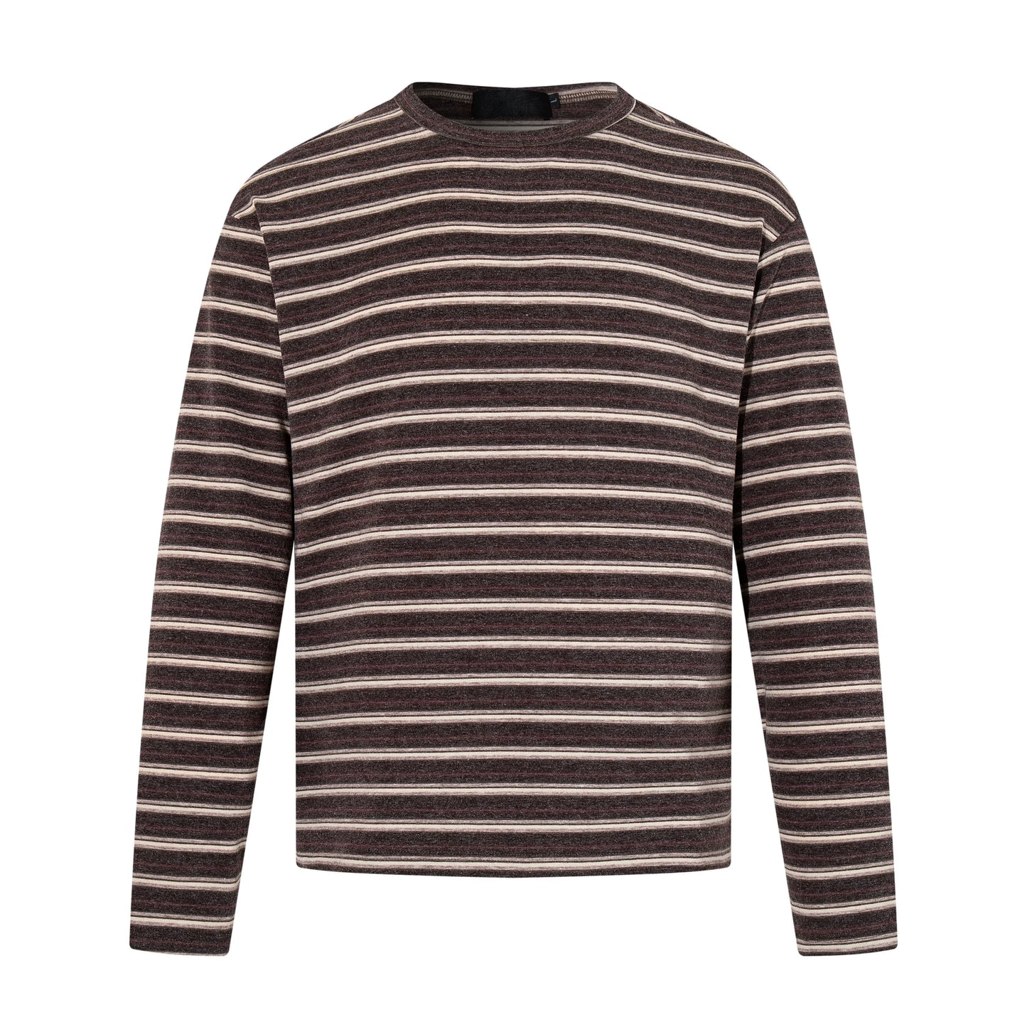 Strata Stripe Long‑Sleeve Tee