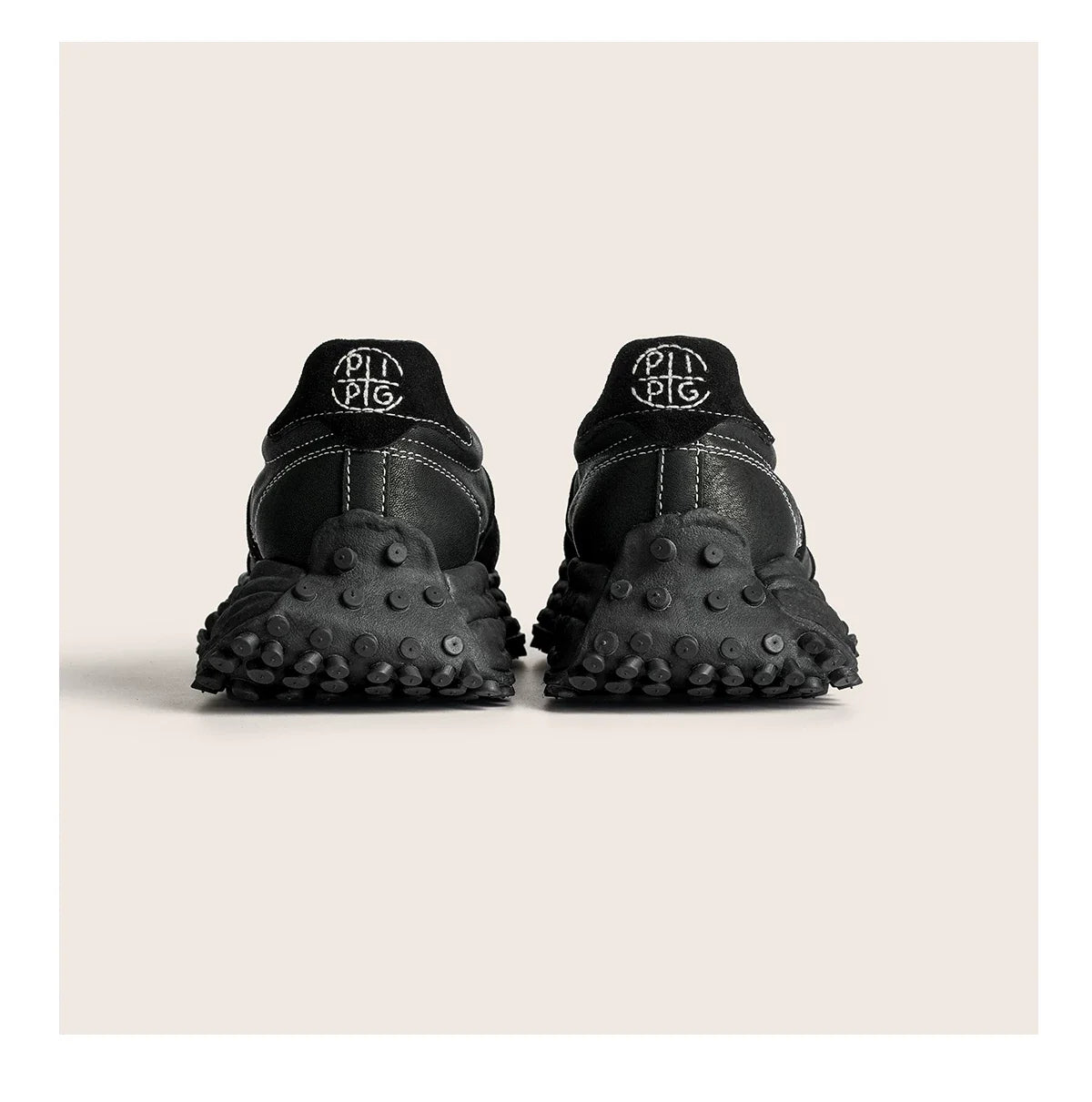 Retro Trail Leather Sneakers - Skipkicks