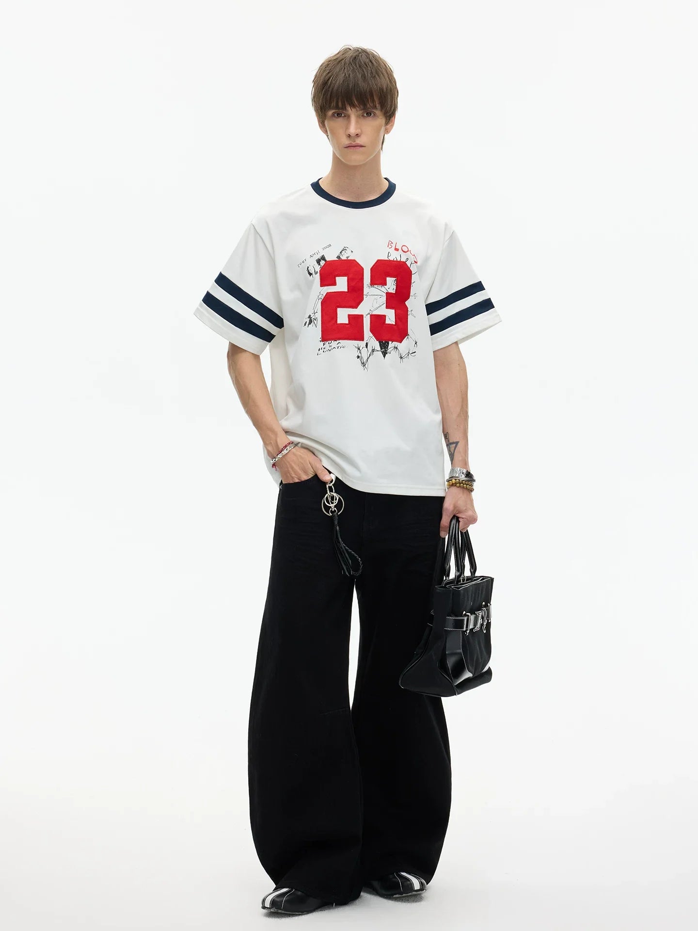 Blood Tour 23 Varsity Tee