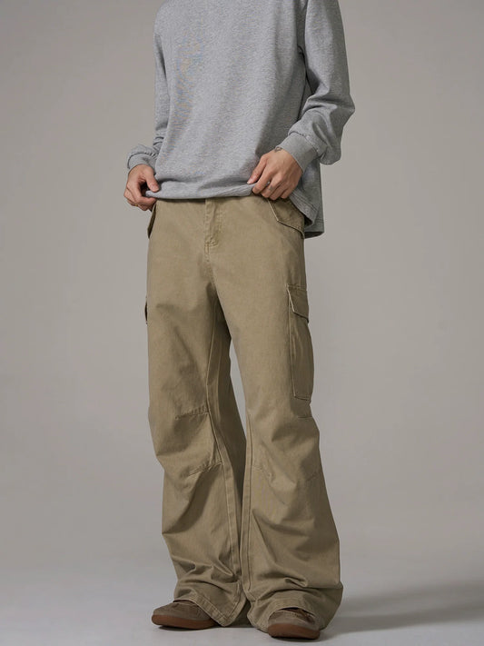 Dust Trail Wide Cargo Pants - Effortless Style Meets Comfort