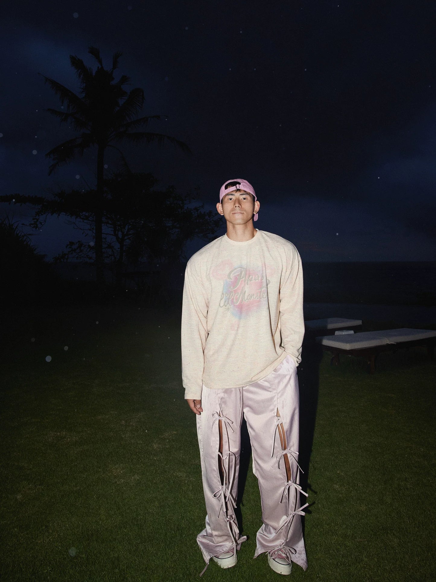 Pastelfade Graphic Long Sleeve Tee