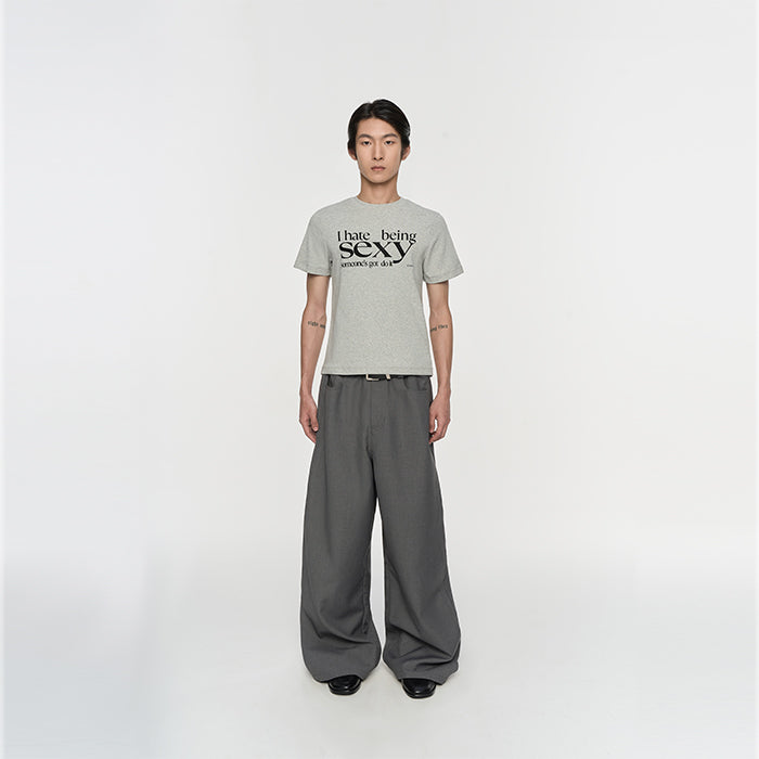 Letter-Print Short-Sleeve T-Shirt