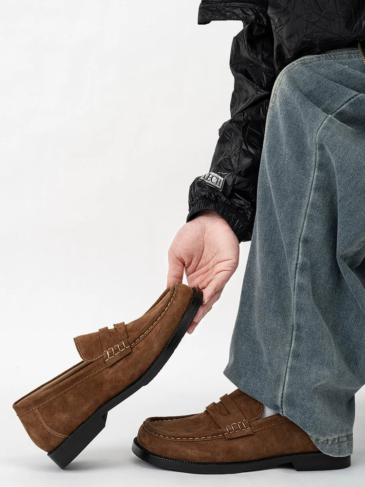 Chestnut Harbor Suede Loafers