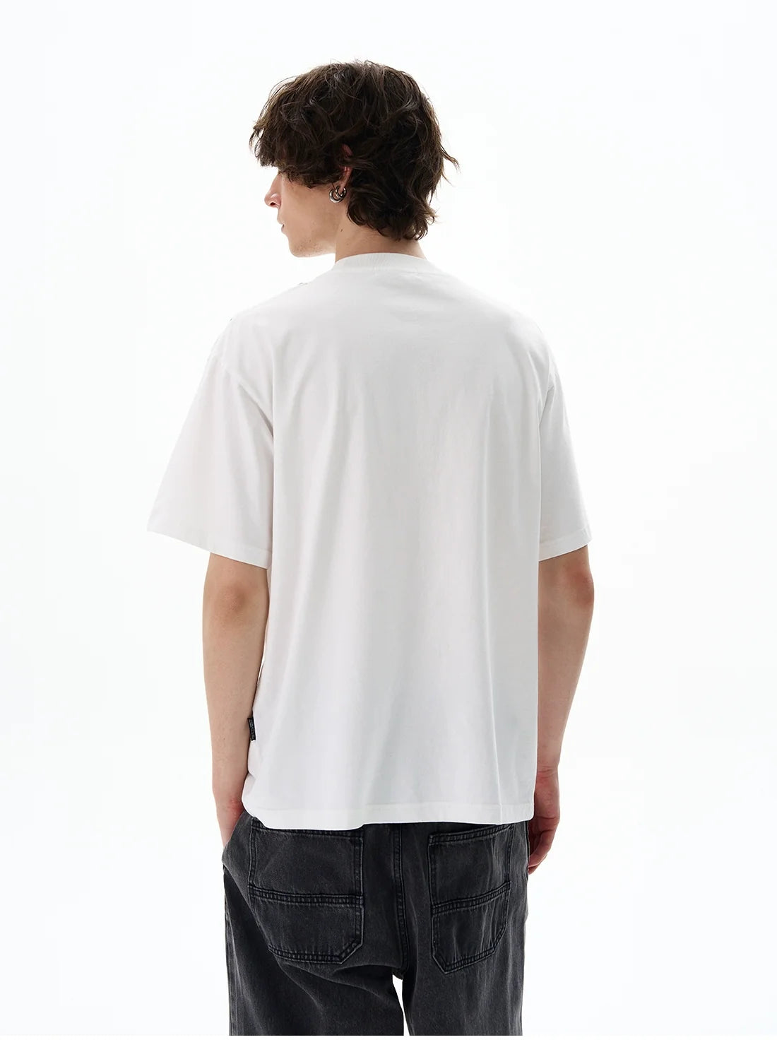 Graphic Stripe Patchwork Tee