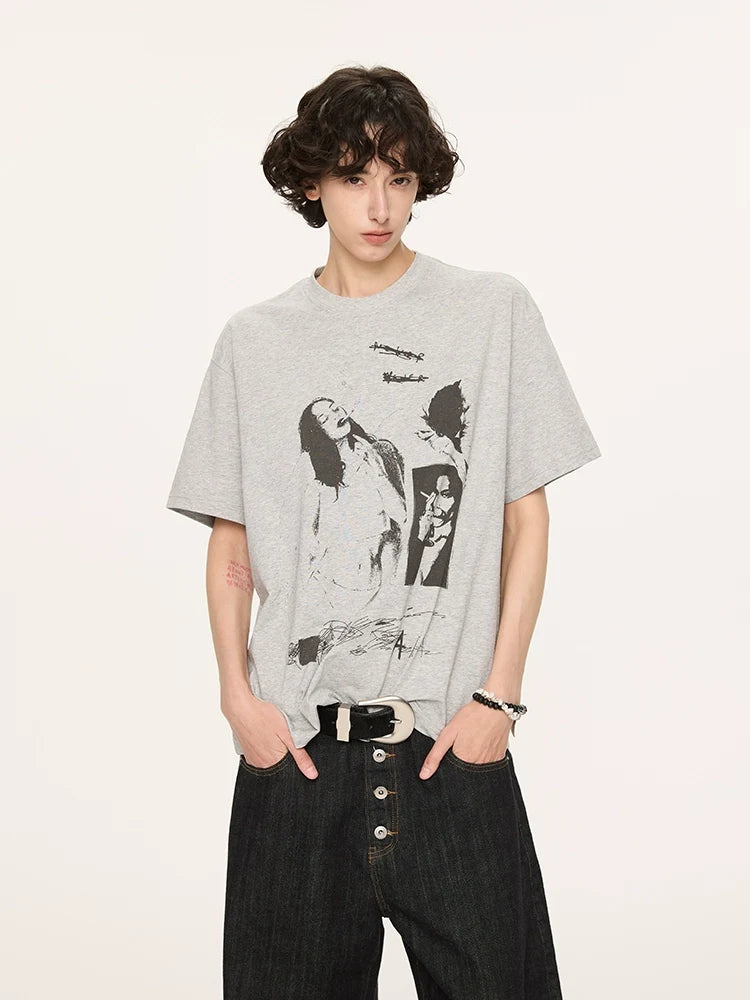 UPF 50+ Graphic Print T-Shirts