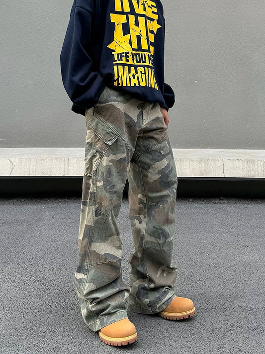 Dust Field Camo Cargo Pants - Ultimate Comfort and Utility