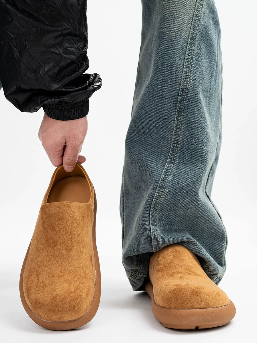 Amber Cloud Suede Clogs - Skipkicks