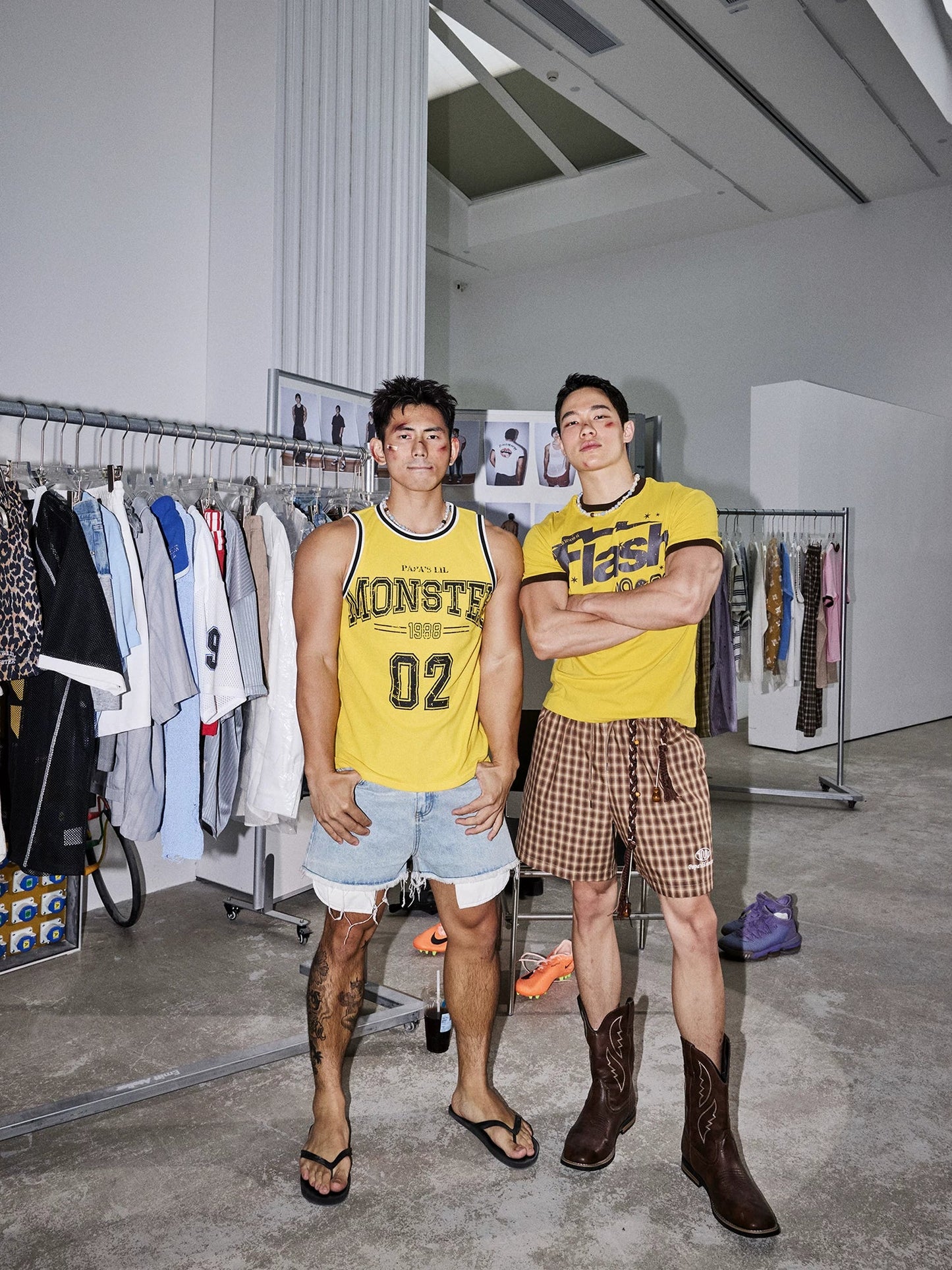 Flash 1988 Yellow Ringer Graphic Tee