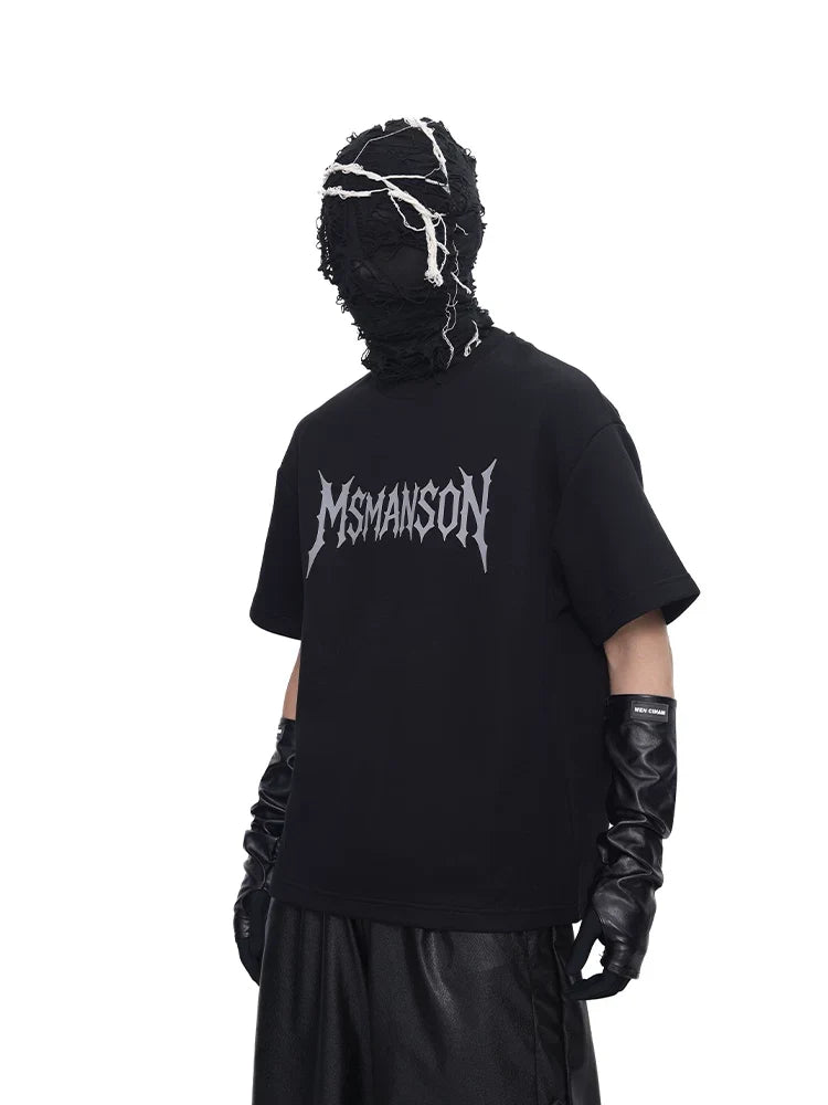 Void Script Logo Oversized Tee