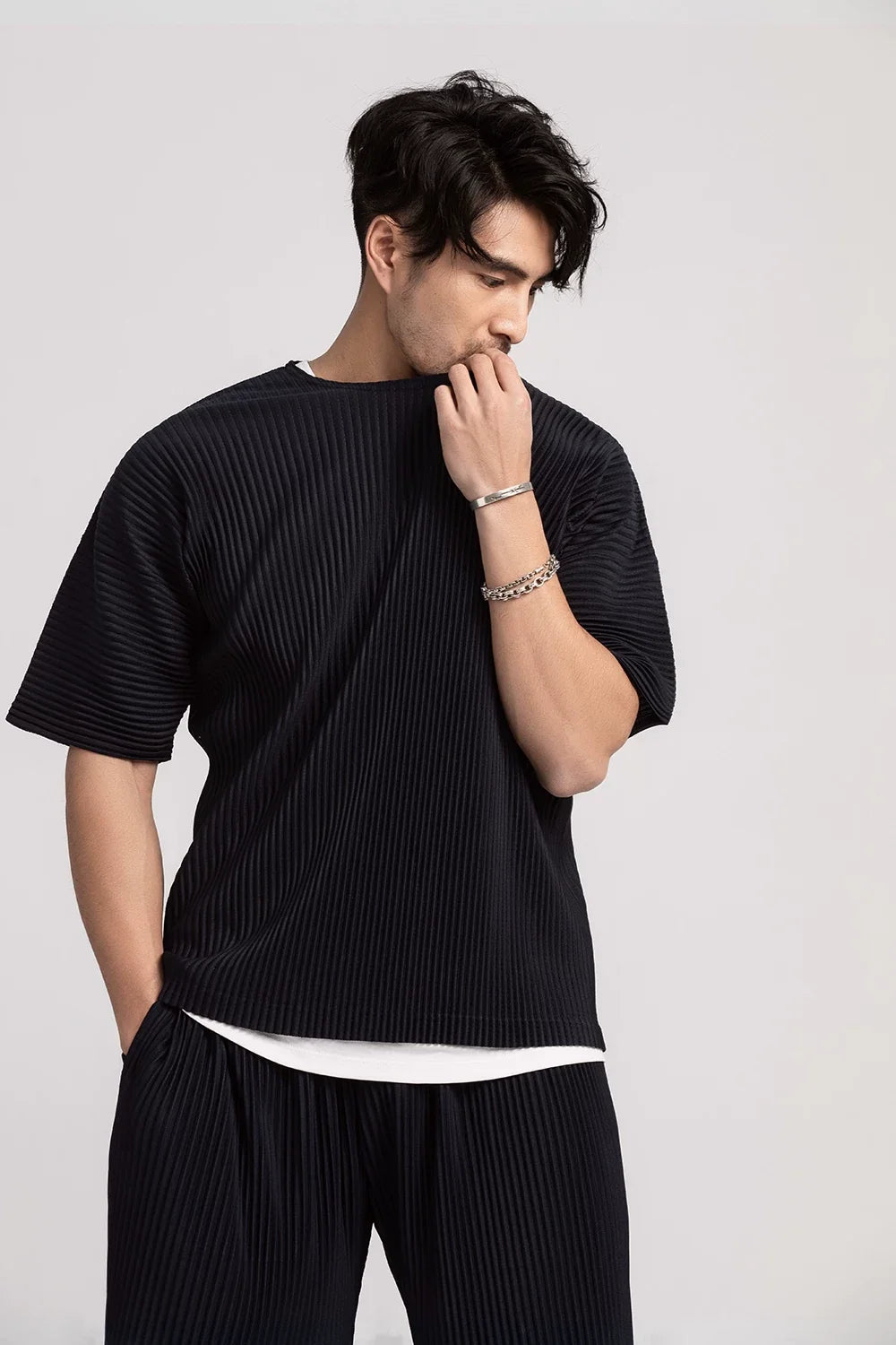 Current Pleated Boxy Tee