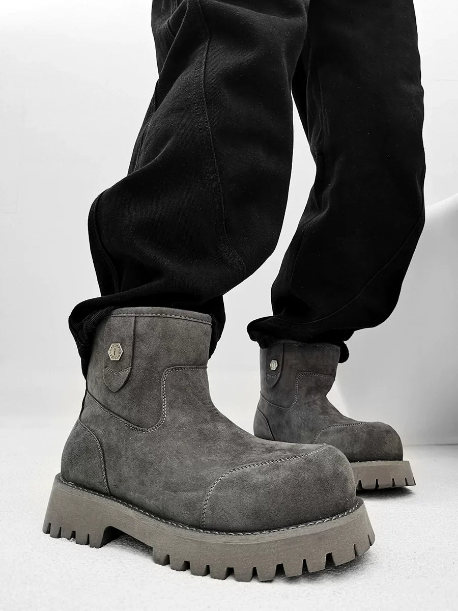 Quarry Suede Work Boots - Skipkicks