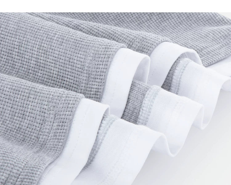 Layernotch Waffle Long Sleeve Tee