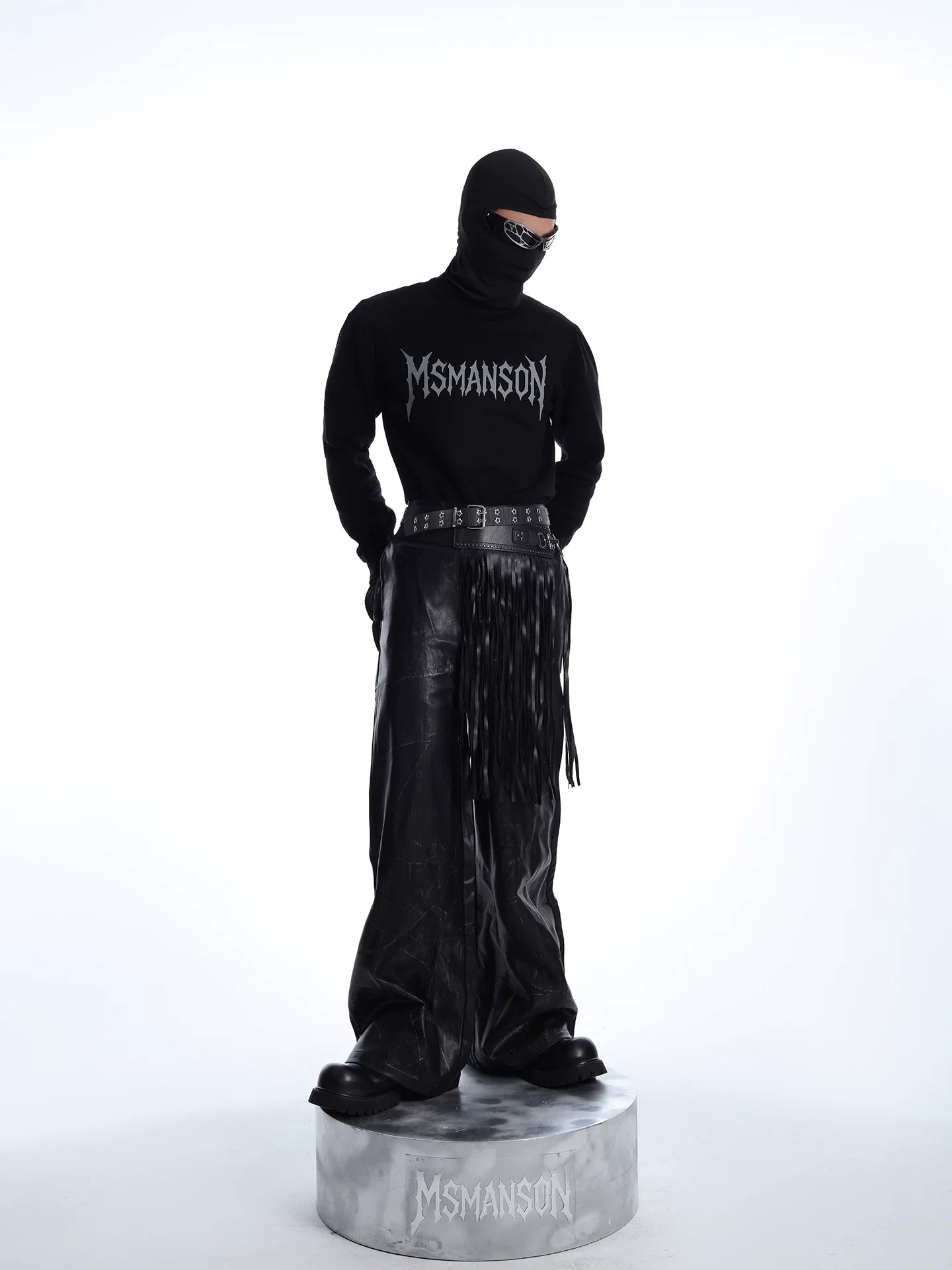 Midnight Relic Logo Mockneck Top